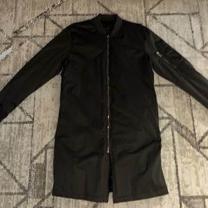 Zara trench bomber jacket